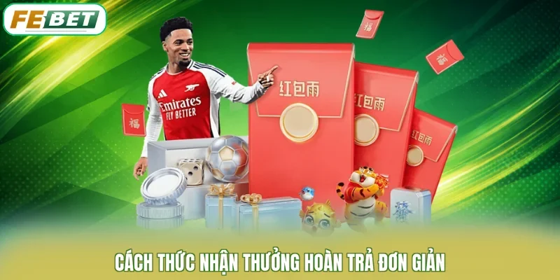 Cách thức nhận thưởng hoàn trả đơn giản