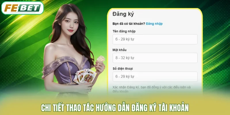 Chi tiết thao tác hướng dẫn đăng ký tài khoản