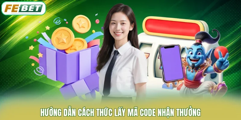 Hướng dẫn cách thức lấy mã code nhận thưởng