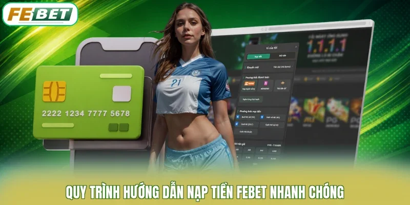 Quy trình hướng dẫn nạp tiền FEBET nhanh chóng