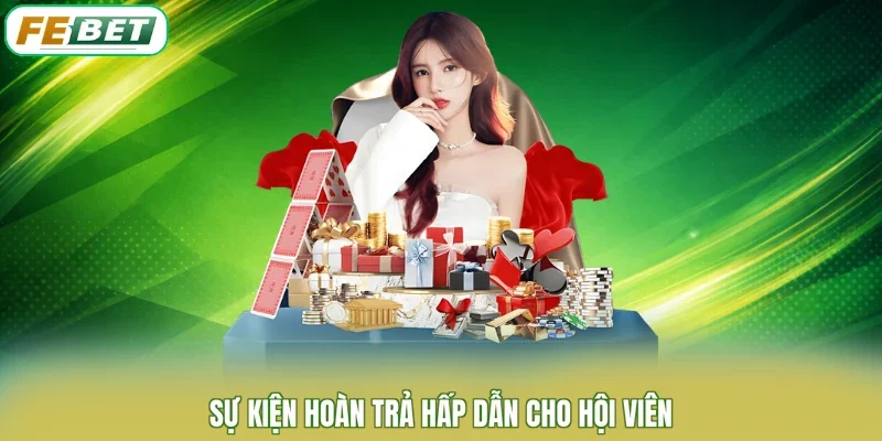 Sự kiện hoàn trả hấp dẫn cho hội viên